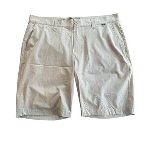 Travis Mathew Light Tan Golf Shorts